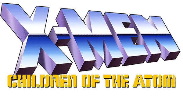 X-Men Children of the Atom logo for Playstation